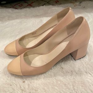 Cole Haan Dawna blush block heels